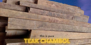 Teak chambol wood