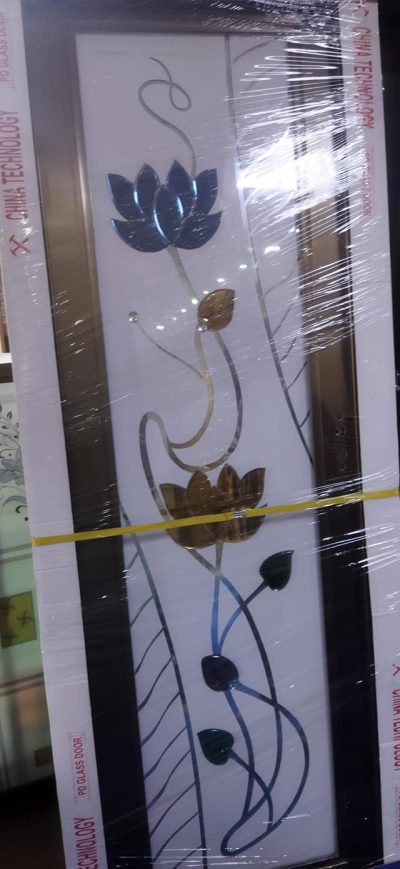 China Double Tempered Aluminium Glass door - 10060