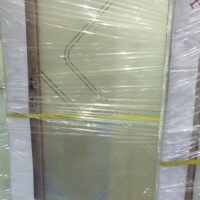China Double Tempered Aluminium Glass door – 10062