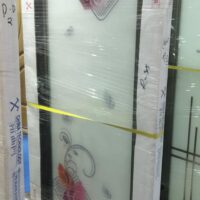 China Double Tempered Aluminium Glass door – 10069
