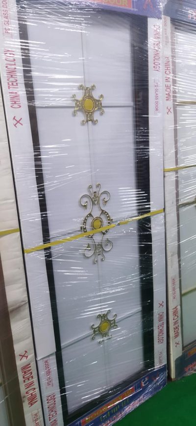 China High Tempered Zara Glass door - 1011