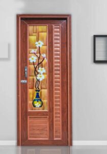 PVC Decorative Glass Door