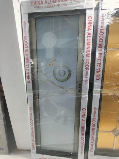 China Double Tempered Aluminium Glass door - 10043