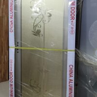 China Double Tempered Aluminium Glass door – 10041