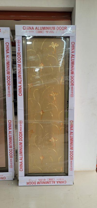 China Double Tempered Aluminium Glass door - 10039 - Image 2
