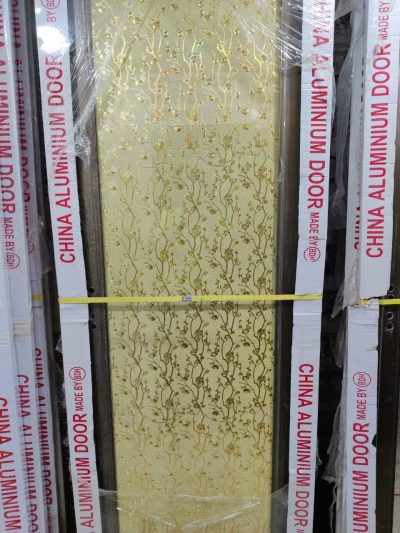 China Double Tempered Aluminium Glass door - 10036 - Image 2