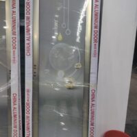 China Double Tempered Aluminium Glass door – 10033