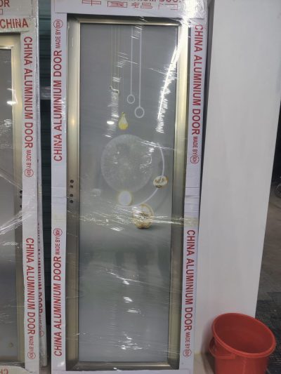 China Double Tempered Aluminium Glass door - 10033 - Image 2