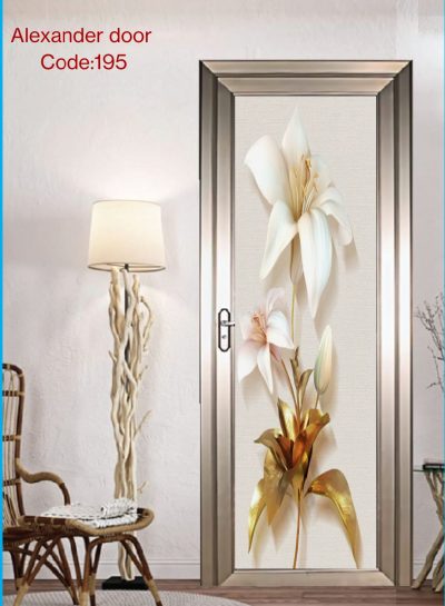 China Double Tempered Aluminium Glass door - 10093