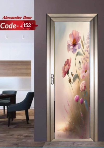 China Double Tempered Aluminium Glass door - 10087 - Image 2