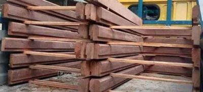Azobe (Loha) Wood Door Frame 11"x2.5" 1006
