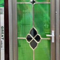 China High Tempered Zara Glass door -1007