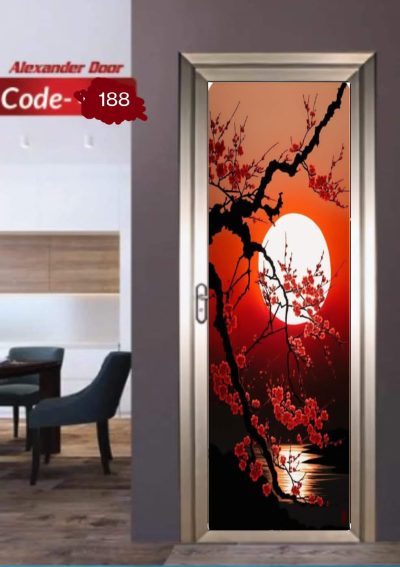 China Double Tempered Aluminium Glass door - 10082 - Image 2