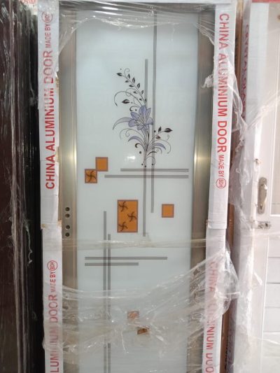 China Double Tempered Aluminium Glass door - 10021 - Image 2