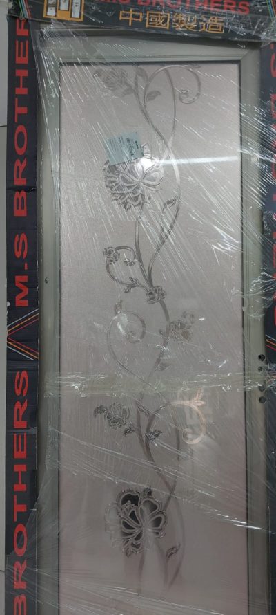 China Double Tempered Aluminium Glass door - 10019 - Image 2