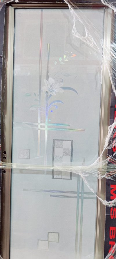 China Double Tempered Aluminium Glass door - 10016 - Image 2