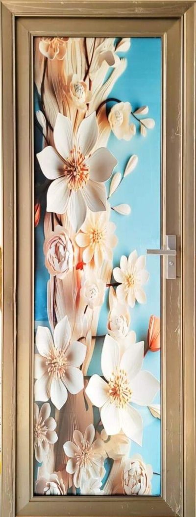 China Double Tempered Aluminium Glass door -100116 - Image 2