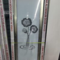 China Double Tempered Aluminium Glass door – 10013