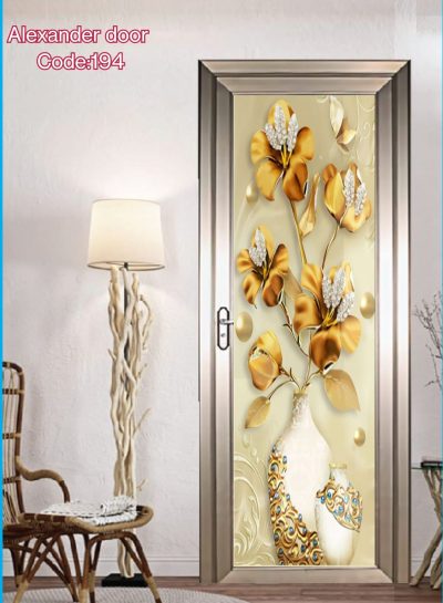 China Double Tempered Aluminium Glass door - 10078