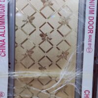 China Double Tempered Aluminium Glass door – 10012