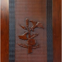 Burma Teak Lacquer Door – 1031