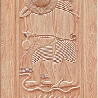 Burma Teak Segun Wooden Door – 1057