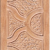 Burma Teak Segun Wooden Door – 1056
