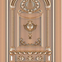 Burma Teak Segun Wooden Door – 1068