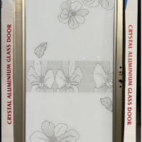 China Double Tempered Aluminium Glass door – 10095