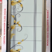 China Double Tempered Aluminium Glass door – 100113