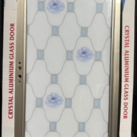 China Double Tempered Aluminium Glass door – 100114