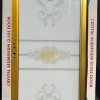 China Double Tempered Aluminium Glass door – 100120