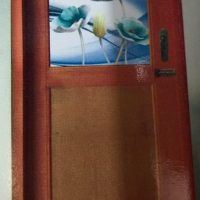 PVC Half Glass Door 1050