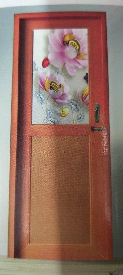 PVC Half Glass Door
