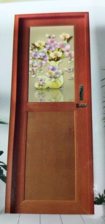 PVC Half Glass Door