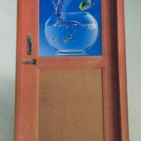 PVC Half Glass Door 1045