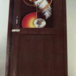 PVC Half Glass Door