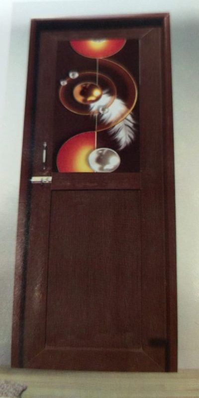 PVC Half Glass Door