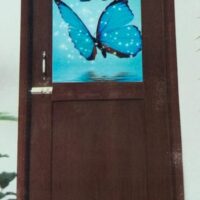 PVC Half Glass Door 1043