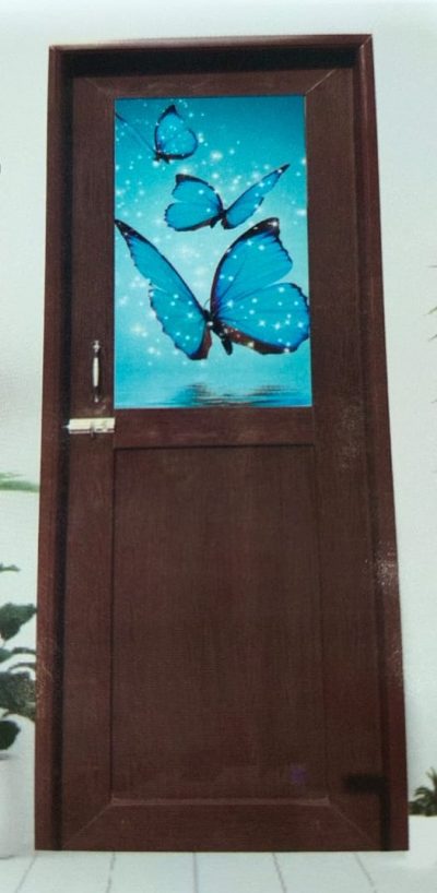 PVC Half Glass Door