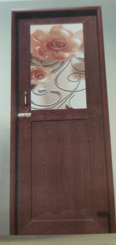PVC Half Glass Door