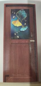 PVC Half Glass Door