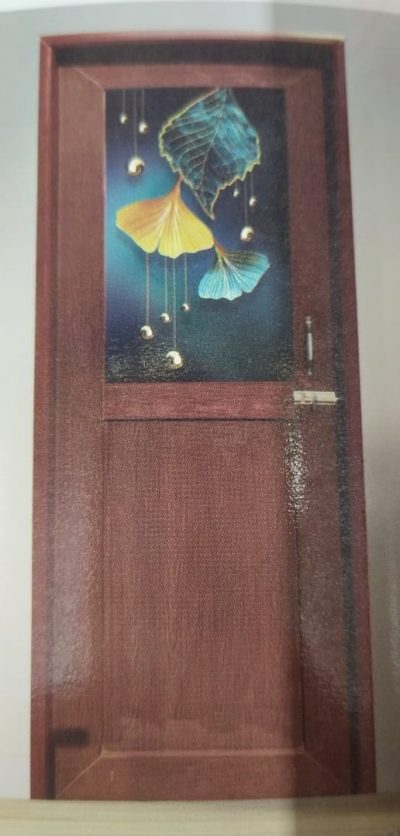 PVC Half Glass Door