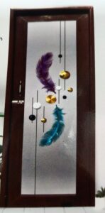 PVC Full Glass Door