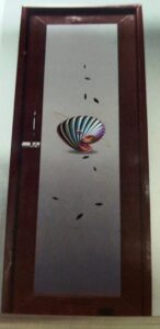 PVC Full Glass Door