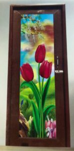 PVC Full Glass Door