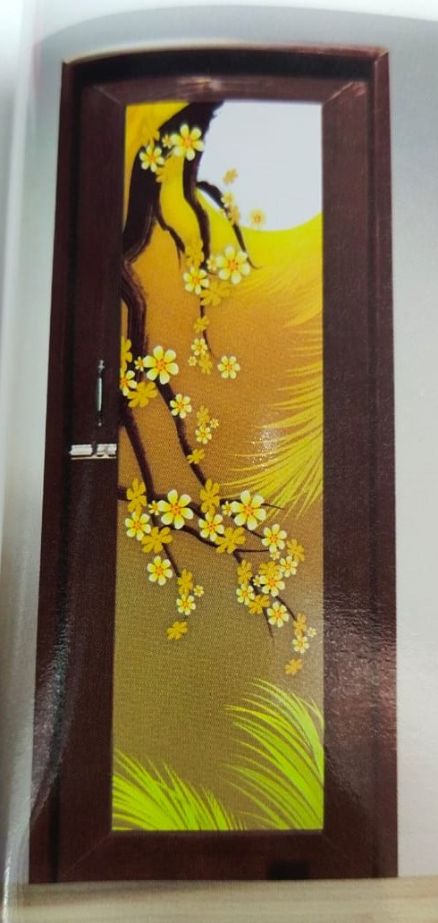 PVC Full Glass Door