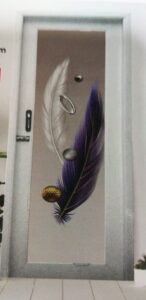 PVC Full Glass Door