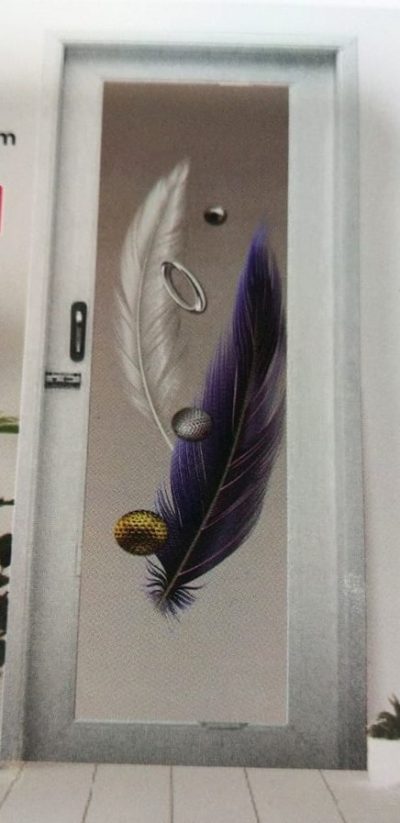 PVC Full Glass Door