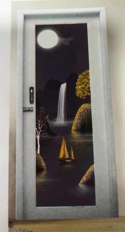 PVC Full Glass Door